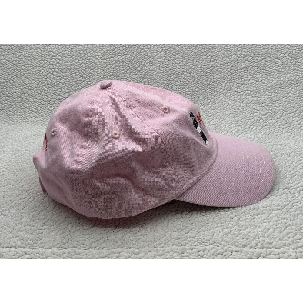 Morris Island Lighthouse Hat Cap‎ Womens OSFM Pink Save The Light South Carolina